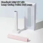 Manicure Lamp 3w Input Port Quick Dry Handheld Mini Uv Led Lamp Curing Polish