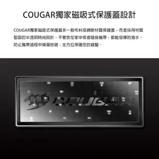 COUGAR 美洲獅 PURI TKL 磁吸式上蓋機械式鍵盤 - CHERRY 紅軸