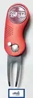 Alabama Crimson ROLL TIDE BAMA GOLF SWITCHBLADE DIVOT REPAIR TOOL w Ballmark Red