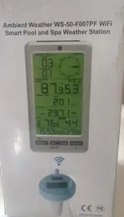 Ws12 Wireless Weather Station W/ambient Color Changing Display