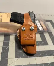 Bianchi 3S Pistol Pocket IWB Leather RH Holster: WALTHER PPK PP & SIG P230 P232