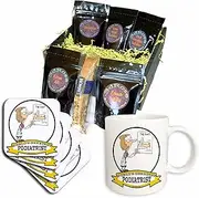 3dRose cgb_103452_1 Funny Worlds Greatest Podiatrist Occupation Job Cartoon-Coffee Gift Basket, Multicolor