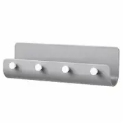 Key Rack Holder Home Wall Mount Key Organizer 4 Hooks Keychain Hanger Storage