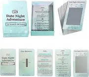 Scratch Off Date Night Cards - 40 Date Ideas Card Games - Fun & Adventurous Date Night Cards, Scratch Off Card Game with Exciting Ideas for Couple