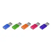 PNY USB 2.0 Flash Drives, 16GB, Assorted Colors, Pack Of 5