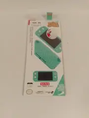 Animal Crossing New Horizons: Teal Leaves Skin For Nintendo Switch Lite Brandnew