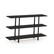 Turn-N-Tube 3-Tier Wide Display Shelf Espresso/Black 3-Tiers