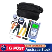 Fiber Tools Kit With VFL 30MW Optical Power Meter FC-6S Fiber Cleaver