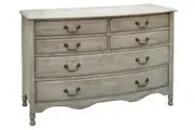 VI Chantelle Solid Timber 6 Drawer Dressing Table