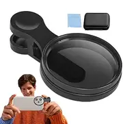 Polarizing Filter for Phone,Circular Lens Filter - Glass Filter Kit with Cloth Phone Accessories for Camera & Phone