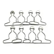 20pcs Overall Suspender Dungaree Buckles 1 1/2 inch Wide Bottom for Rompers S...