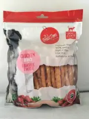 I.T.T. It's Treat Time Chicken Jerky & Rawhide Twist 500g Dog Treat
