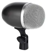 Bass Drum Microphone with Dynamic Pick Up Pattern, Tom Mic Swivel Black