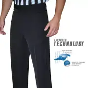 SMITTY | BKS-280 | 4-Way Stretch Flat Front Official's Pants | Western Pockets