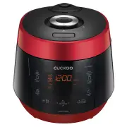 CUCKOO Pressure Rice Cooker 10 Cup Red/Black CRP-P1009S/RED