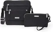 [Baggallini] Escape Crossbody with RFID Phone Wristlet