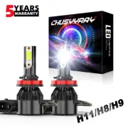 For Ford Fusion 2006-2016 LED Headlights Low Beam white 80W 2PCS 6000K H11 H8 (for: Ford)