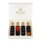 Bella Vita Luxury Man Perfume Gift Set 4 x 20 ml for Men Long Lasting EDP 100ml