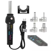 IRONWALLS Digital Hot Air Gun Electronics, 650W Portable Heat Gun Mini with 2...