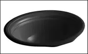 KOHLER K-2336-7 Devonshire 18-1/8" Under-Mount Bathroom Sink - Black