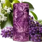Patchouli & Lavender Scented Pillar Candle Choose Colour/Size Hand Crafted
