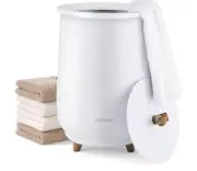 White Towel Warmer Bucket Electric Towel Warmer