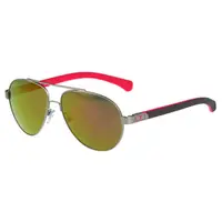 在飛比找PChome24h購物優惠-Calvin Klein- 帥氣雷朋型太陽眼鏡（銀色）
