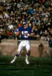 Quarterback Craig Morton New York Giants drops back to pass v the- 1974 Photo 3
