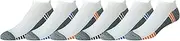 [Amazon Essentials] Men's Performance Zone Cushion Athletic Tab Socks, 6 Pairs