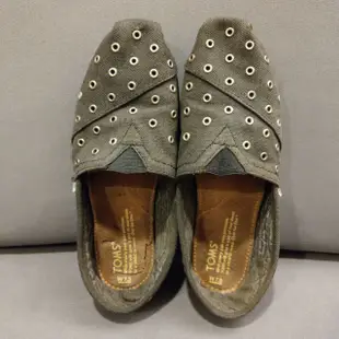 TOMS 購於美國 正品 黑色休閒鞋 二手 尺寸37