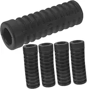 5pcs Starter Lever Rubber Sleeve Motorbike Gear Boots Shoes Protector Motorcycle Shifter Pad Rubber Shift Pedal Cover Gear Shift Cover Bike Motorbike Boot Protector Black
