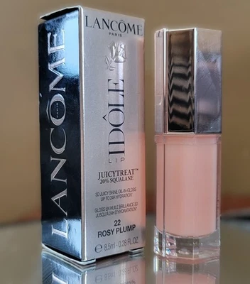 Lancome Lip Ldole JuicyTreat Hydrating Lip Gloss 22 Rosey Plump .28oz-BNIB