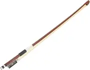 Vaguelly Wooden Violin Bow Horsetail Hair Violin Bow for Beginners Practice Bow Balance Point Weight Distributi