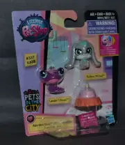 Littlest Pet Shop -Pets in the City -Landon Lilypad/Fluttery McTeal -comb. ship