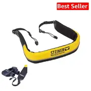 Durable Yellow Floating Strap for Steiner Navigator Binoculars - Safe & Stylish