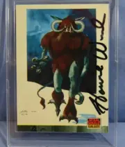 Howie Weed Star Wars ILM Actor Wampa Puppeteer Autographed Topps Card #178 L@@K!
