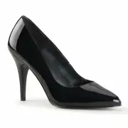 Pleaser Sexy Classic Stiletto Black PA Heels Large Sizes 5-16
