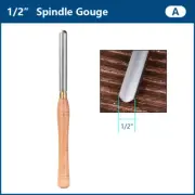 Wood Lathe Chisel HSS Steel Wood Turning Tools for Hardwood Cutting Carving Wood