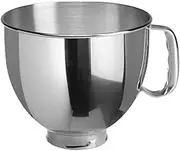 KitchenAid Stainless Steel Bowl, 4.8 Liter Capacity