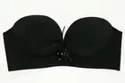 Fashion Forms 268910 Women Black U-Plunge Backless Strapless Adhesive Bra Size D