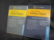 2 pkg of 50 ProMaster Ultra Premium Glossy Paper - 4"x6" - 100 Sheets total