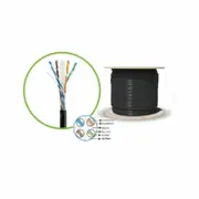 Serveredge C6AJEUTSL305-BK Bulk Network Cables