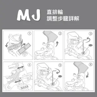 【瑞士Micro】官方原廠貨 MJ 發光兒童直排輪.瑞士直排輪