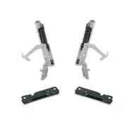 GENUINE ILVE 800MM & 900MM OVEN DOOR HINGES KIT x2 WITH SUPPORTS PSL120FMP
