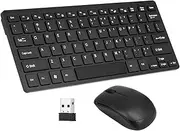Labymos 2.4GHz Wireless Keyd Combo Ultra Thin USB Receiver Adapter Protective Cover for Desktop Notebook Laptop Android