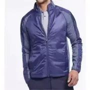 RHONE Tech Terry Full Zip Jacket Tasman Blue Size XXL NEW