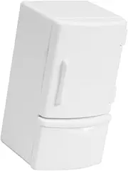 ifundom Mini Refrigerator Model Playhouse Refrigerator for Doll House Dolly House Freezer Miniature Furniture