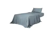 Dreamz 3PCS 100% Bamboo Bed Sheet Set Single Grey