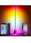 Smart RGB LED Corner Floor Lamp,Super Bright Standing Lamps for Living Room with