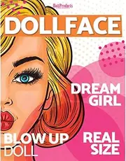 Doll Face Blow Up Doll, Flesh